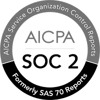 AICPA SOC 2 compliance badge
