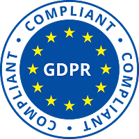 GDPR compliance badge